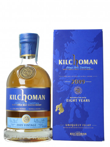 Kilchoman Islay Scotch Whisky 8 Year old 70cl 46% OB edition 2009