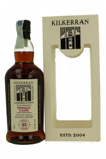 KILKERRAN 15 years old 2004 2019 70cl 51.8% OB  -Beija Flor single cask