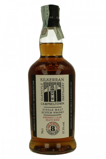 Kilkerran 8 Years Old 70cl 57.5% OB Cask Strength Sherry Matured