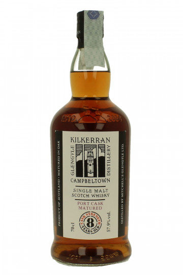 Kilkerran 8 yo Cask Strength 70cl 57.9% batch #7 Port Matured batch #7 Port Matured