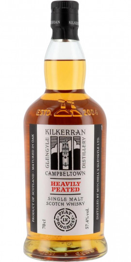 KILKERRAN Campbelltown Scotch Whisky  70cl 57.4% OB- Batch 6 Heavily Peated