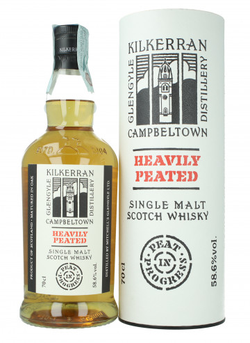 KILKERRAN Campbelltown Scotch Whisky  70cl 58.6% OB- Batch 4 Heavily Peated
