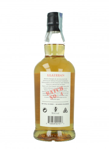 KILKERRAN Campbelltown Scotch Whisky  70cl 58.6% OB- Batch 4 Heavily Peated