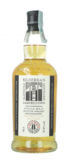 KILKERRAN Campbelltown Scotch Whisky 8 Years Old 70cl 55.8% OB-