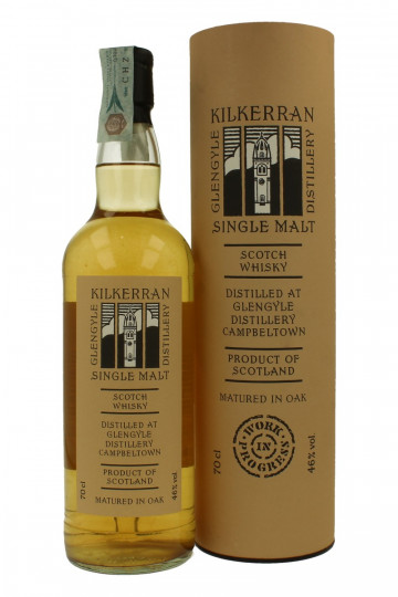 KILKERRAN Work in Progress 4 8 years old 70cl 46% OB Oak