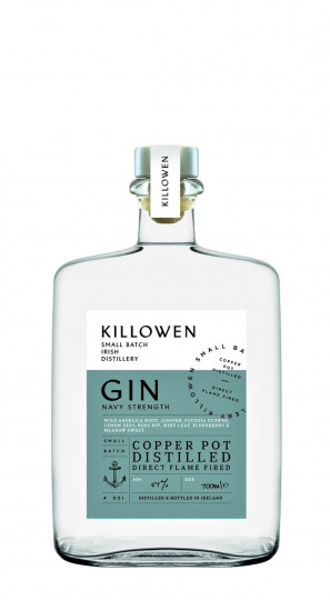 KILLOWEN Navy Strenght Gin 70cl 57%