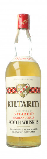 Kiltarity Malt  Scotch Whisky 5 Years Old - Bot. in The 70's 75cl 40%