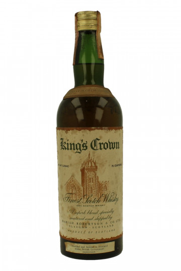 King Crown BLENDED Scotch Whisky Bot 60/70's 75cl 40%