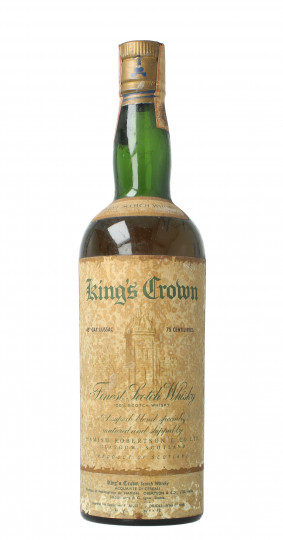 King Crown Finest  Scotch Whisky 1960 circa 75cl 43%