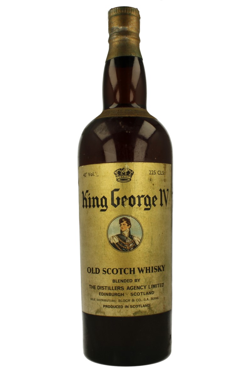 KING IV old Scotch Whisky 60/70's 225cl 43 MAGNUM Products