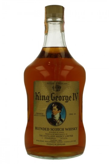 KING GEORGE IV  old Scotch Whisky Bot.70's 200cl 40% THE DISTILLERY AGENCY LTD Magnum 2 litres