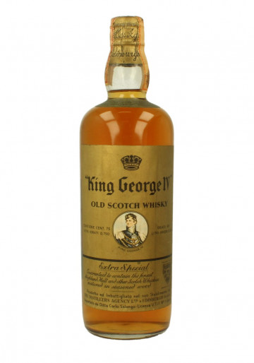 KING GEORGE IV Spring Cap Bot.60's 43% - Blended
