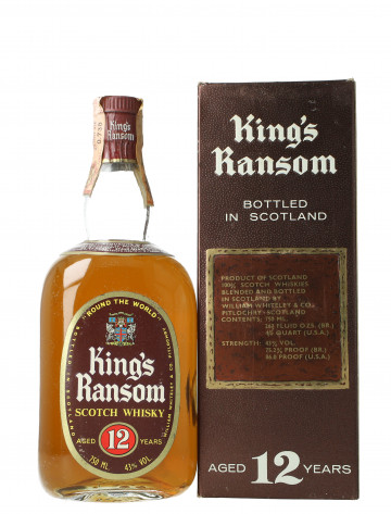 KIng Ramson  Blended Scotch Whisky - Bot.60's or 70's 75cl 43% OB-cork cap