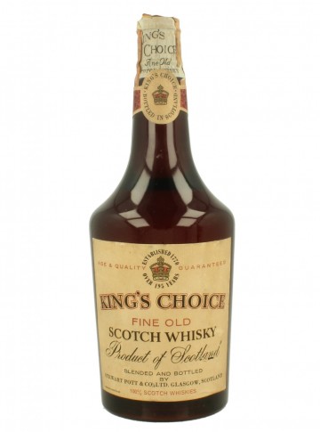 KING'S CHOICE Spring Cap Bot.50/60's 75cl 43% Stewart Pott - Blended