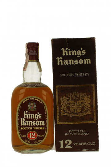 KING'S RAMSON 12 Years Old - Bot.70's 75cl 43% The Luxe Blended Scotch Whisky