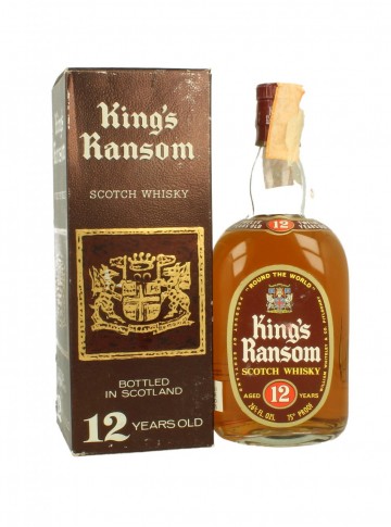 KING'S RAMSON 12yo Bot.70's 26-2/3 Fl.Ozs 75&deg;proof Glenforres Distilleris - Blended