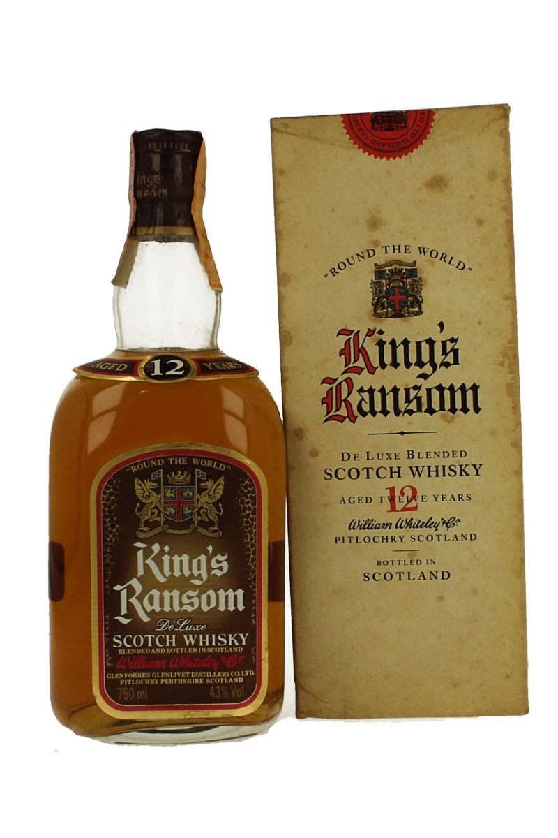 キングス ランサム 12年 750ml 43% King's Roansom 古酒 未開封 King's Ransom 12年 スコッチウイスキー 750ml 特級