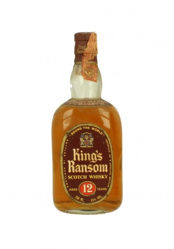 KING'S RAMSON Bot.60/70's 75cl 43% Glenforres Distillery - Blended