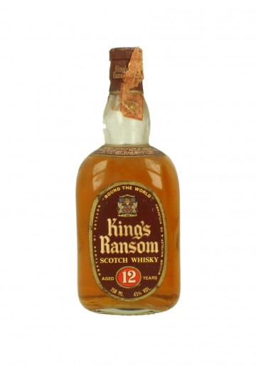 KING'S RAMSON Bot.60/70's 75cl 43% Glenforres Distillery - Blended