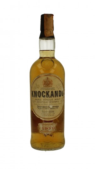 KNOCKANDO 12 years old 1979 1989 70cl 43% OB-bad label