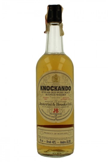 KNOCKANDO 12yo 1965 1977 75cl 43% OB