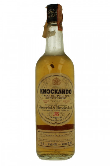 KNOCKANDO 12yo 1966 1978 75cl 43% OB