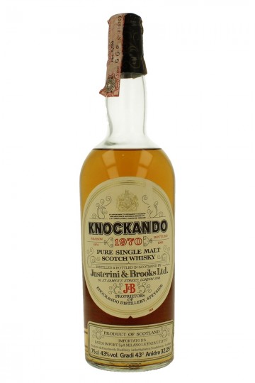 KNOCKANDO 12yo 1970 1982 75cl 43%