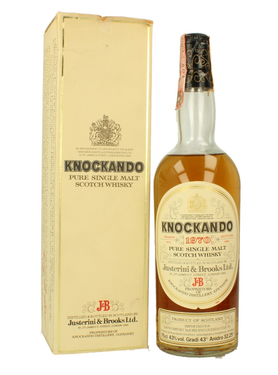 KNOCKANDO 12yo 1970 1982 75cl 43% OB - Products - Whisky Antique