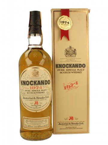 KNOCKANDO 12yo 1974 1986 43% OB