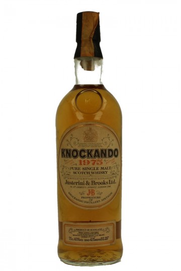 KNOCKANDO 1975 1988 75cl 43%