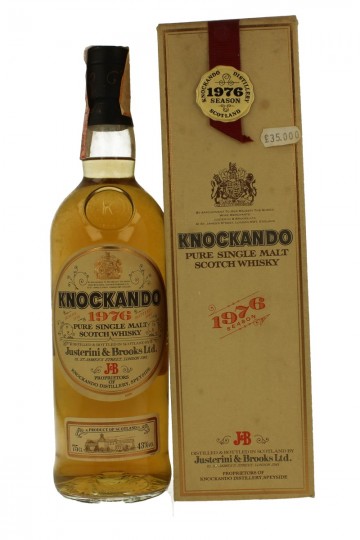 KNOCKANDO 1976 1989 75cl 43%