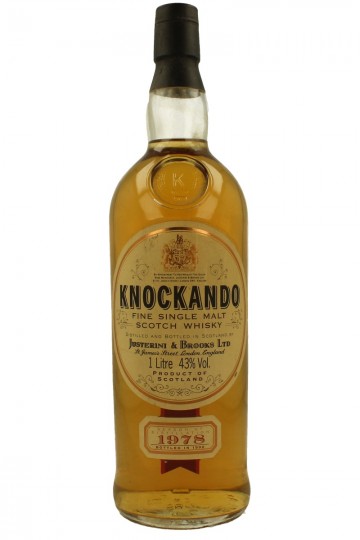 KNOCKANDO 1978 1992 100cl 43%