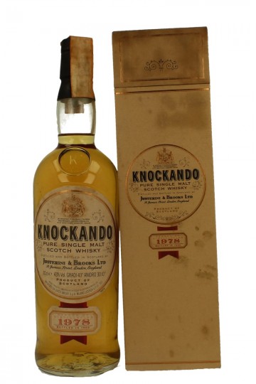 KNOCKANDO 1978 1992 70cl 43%
