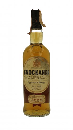 KNOCKANDO 1980 1995 70cl 43% OB BAD LABEL