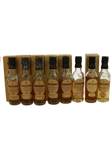 KNOCKANDO 25x5cl Miniatures - Not all with box