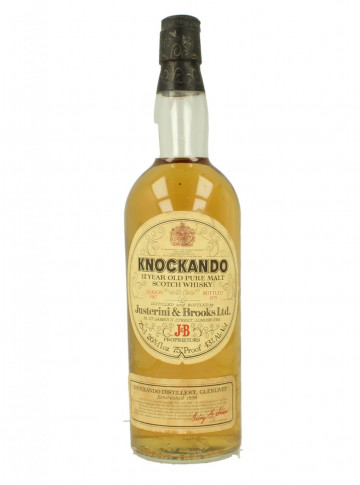 Knockando Speyside  Scotch Whisky 12yo 1967 1979 43% OB
