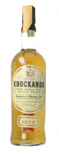 Knockando Speyside  Scotch Whisky 12yo 1978 1993 70cl 43%