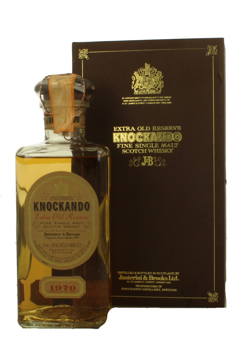 希少酒　KNOCKANDO Extra Old Reserve 1970 Knockando 1970 - Ratings and reviews - Whiskybase