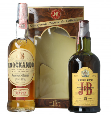 Knockando Speyside  Scotch Whisky 1979 1998 70cl 40% OB-Plus J&B 15 yo
