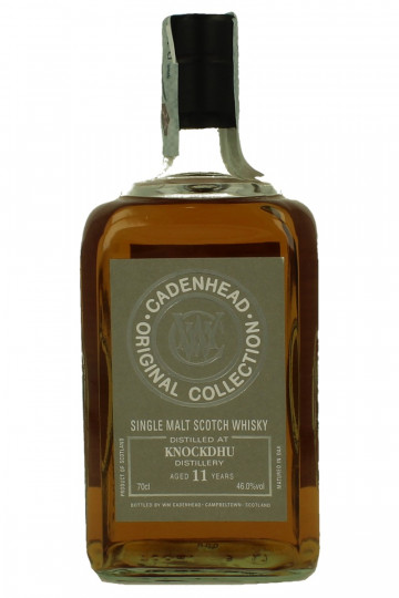 KNOCKDHU 11 Years Old 2022 70cl 46% Cadenhead's - Original Collection
