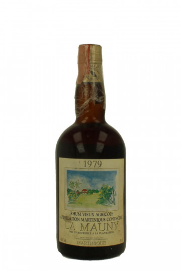 La Mauny Rhum Vieux 1979 75cl 43% - Rhum Vieux Agricole
