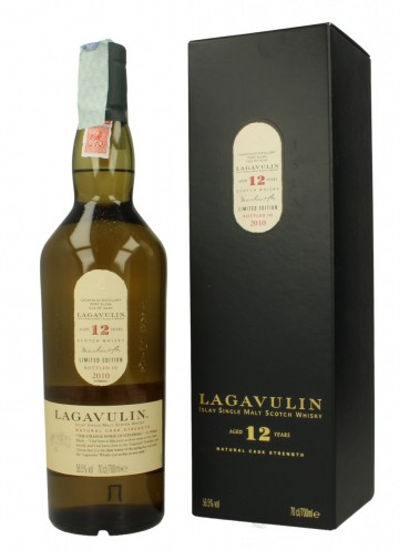 LAGAVULIN 12yo Bot.2010 70cl 56.5% OB