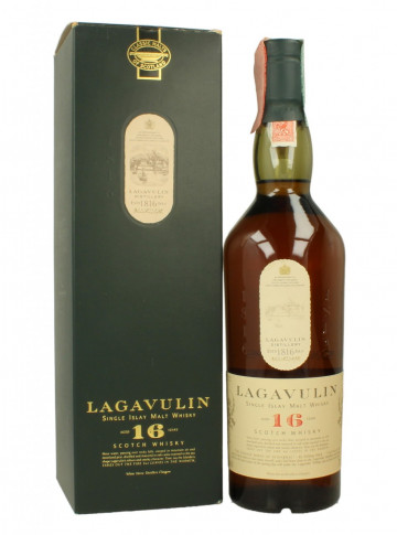 LAGAVULIN 16 Years Old Bot in The 90's early 2000 70cl 43% OB  -White Horse Distillery