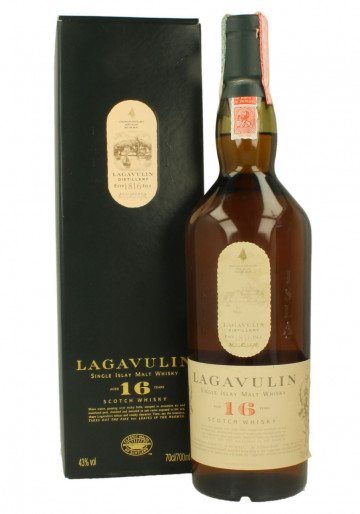 LAGAVULIN 16 Years Old Bot.mid 2000 70cl 43% OB Ob- White
