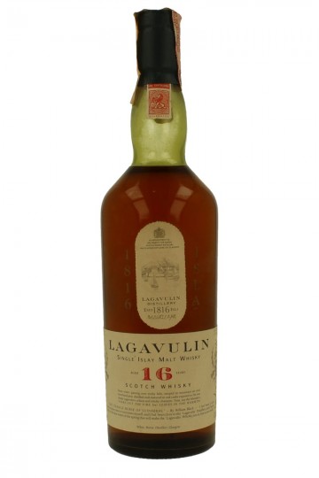 LAGAVULIN 16yo Bot in The 80's 75cl 43% White Horse Distillers