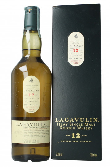 Lagavulin Islay  Scotch whisky 12 Year old 70cl 57.8% Release 2018