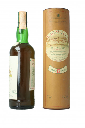 Lagavulin Islay  Scotch whisky 12 Years Old Bot.80's 75cl 43% OB - Montenegro Imp.