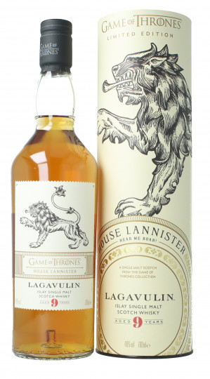 Lagavulin Islay  Scotch whisky 9 year old 70cl 46% Game of Thrones