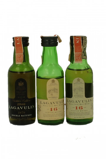 Lagavulin Miniatures 3x5cl White Horse Distillery