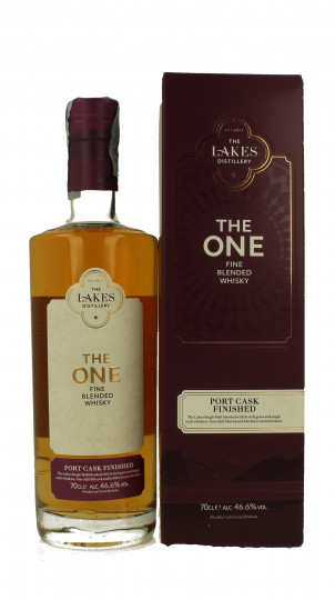 Lakes Distillery Blended  Malt Whisky 70cl 46.6% OB - The One Port Cask  Finished